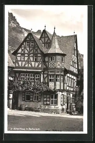 AK Bacharach, Gasthof Altes Haus