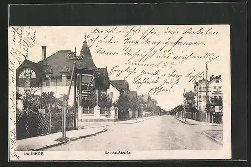 AK Naunhof, Goethe-Strasse