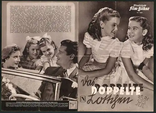 Filmprogramm IFB Nr. 1009, Doppelte, Jutta Günther, Isa Günther, Maria Krahn, Regie Josef von Baky