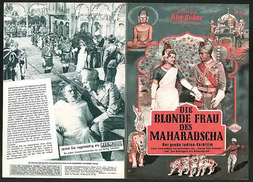 Filmprogramm IFB Nr. 6100, Die blonde frau des Maharadscha, Kristina Söderbaum, Willy Birgel, Regie Veit Harlan