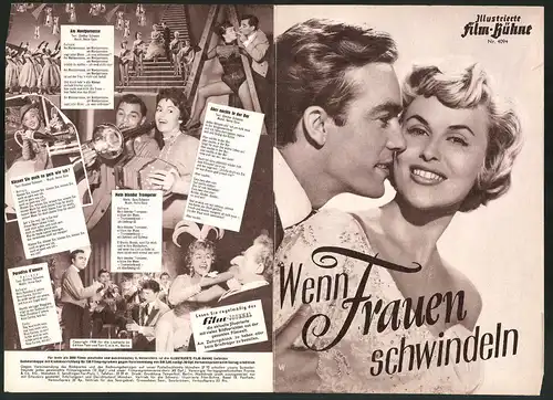 Filmprogramm IFB Nr. 4094, Wenn Frauen schwindeln, Bibi Johns, Erik Schumann, Boy Gobert, Regie Paul Martin