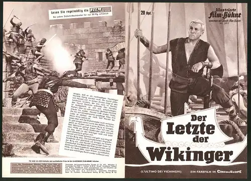 Filmprogramm IFB Nr. 5911, Der letzte der Wikinger, Cameron Mitchell, Edmund Purdom, Regie Giacomo Gentilomo