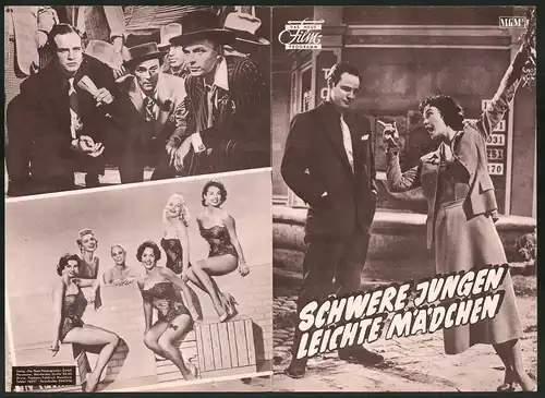 Filmprogramm DNF, Schwere Jungen-Leichte Mädchen, Marlon Brando, Jean Simmons, Regie Joseph L. Mankiewicz