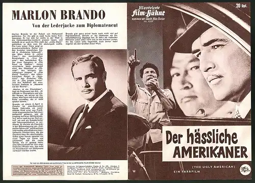 Filmprogramm IFB Nr. 6539, Der hässliche Amerikaner, Marlon Brando, Sandra Church, Regie: George Englund