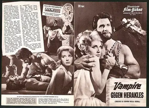 Filmprogramm IFB Nr. 6093, Vampire gegen Herakles, Reg Park, Leonora Ruffo, Regie: Mario Bava