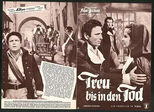 Filmprogramm IFB Nr. 4532, Treu bis in den Tod, Antonella Lualdi, Raf Vallone, Regie: Clemente Fracassi