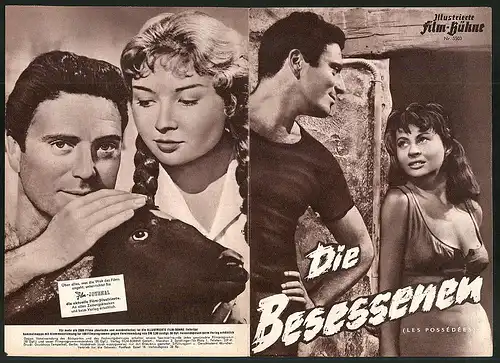 Filmprogramm IFB Nr. 3503, Die Besessenen, Magali Noel, Madeleine Robinson, Regie: Charles Brabant