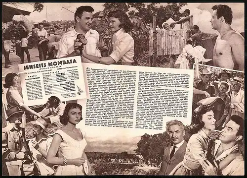 Filmprogramm IFB Nr. 3522, Jenseits Mombasa, Cornel Wilde, Donna Reed, Regie: George Marshall