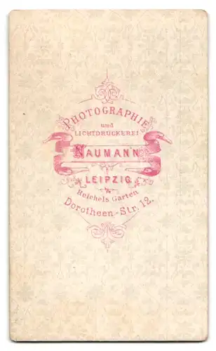 Fotografie Naumann, Leipzig, Dorotheen-Strasse 12, Portrait junger Mann im Anzug mit Bart
