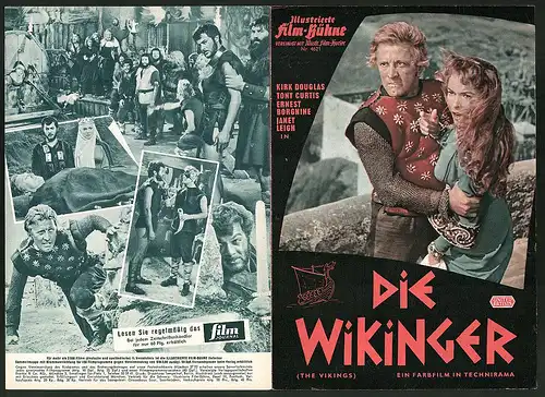 Filmprogramm IFB Nr. 4621, Die Wikinger, Kirk Douglas, Tony Curtis, Janet Leigh, Regie: Richard Fleischer