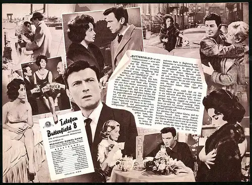 Filmprogramm IFB N r. 5558, Telefon Butterfield 8, Eliabeth Taylor, Laurence Harvey, Regie: Daniel Mann