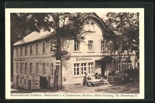 AK Bieberstein a. d. Grabentour, Hotel Zollhaus