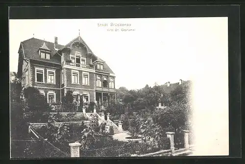 AK Stadt-Brückenau, Villa Dr. Grahamer