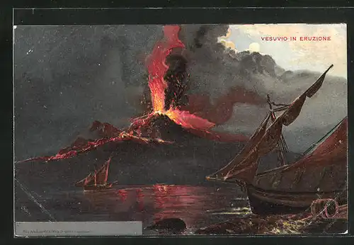 AK Napoli, Vesuvio in eruzione, Vulkan