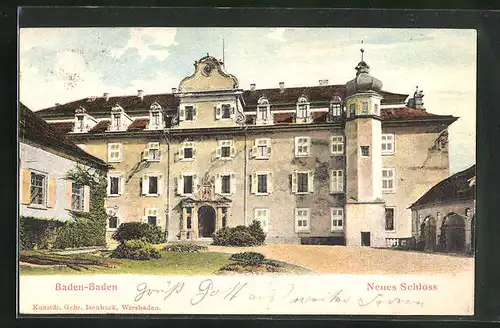 AK Baden-Baden, Neues Schloss