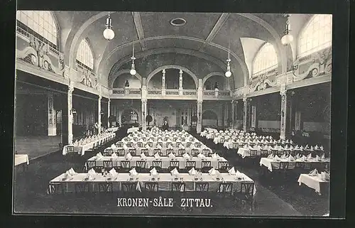 AK Zittau, Restaurant Kronen-Säle