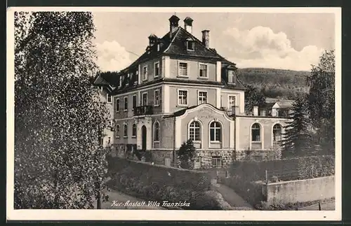 AK Bad Brückenau, Hotel Kur-Anstalt Villa Franziska