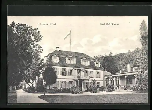 AK Bad Brückenau, Schloss-Hotel
