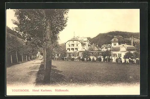 AK Todtmoos, Hotel Kurhaus, Südfassade