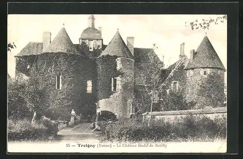 AK Treigny, Le Chateau féodal de Ratilly