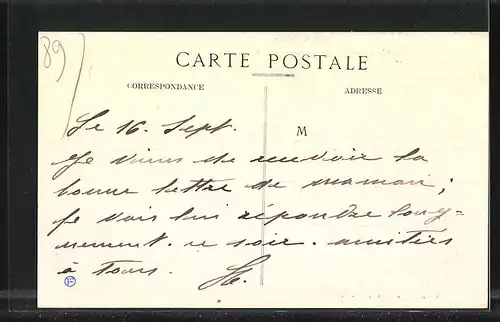 AK Treigny, Chateau de Boutissaint et Source Sainte-Langueur
