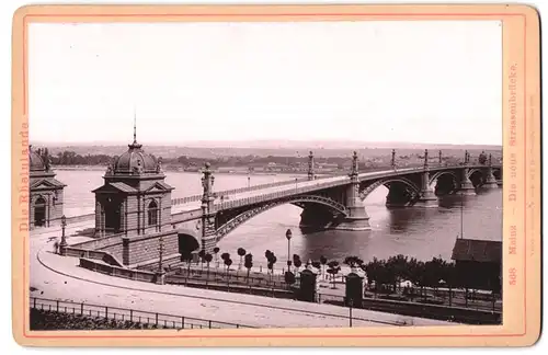 Fotografie Römmler & Jonas, Dresden, Ansicht Mainz, Neue Strassenbrücke