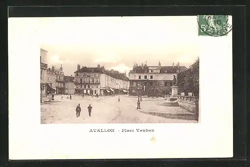 AK Avallon, Place Vauban