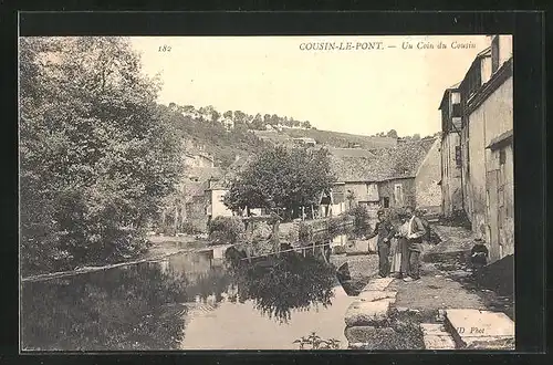 AK Cousin-le-Pont, Un Coin du Cousin