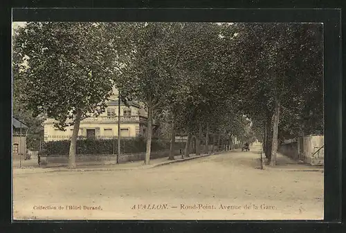 AK Avallon, Rond-Point, Avenue de la Gare
