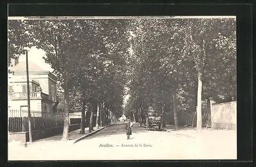 AK Avallon, Avenue de la Gare