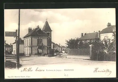 AK Migennes, Une Rue