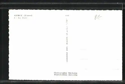 AK Gurgy, La Place, Hotel-Café du Souvenir