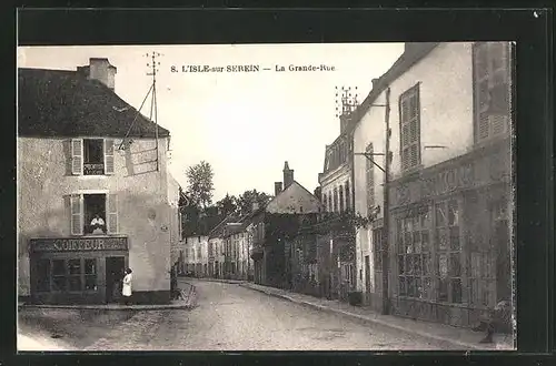 AK L`Isle-sur-Serein, La Grande-Rue