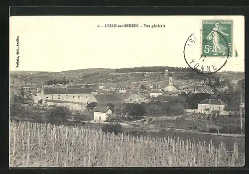 AK L`Isle-sur-Serein, Vue générale