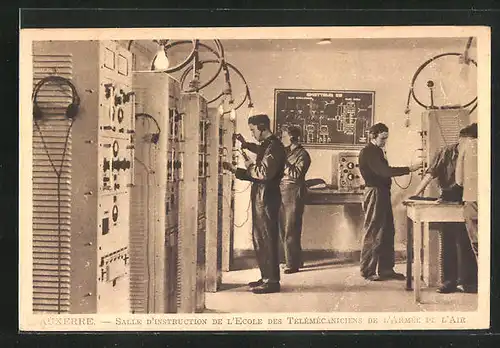 AK Auxerre, Salle d`Instruction de l`Ecole des Telemecaniciens de l`Armee de l`Air