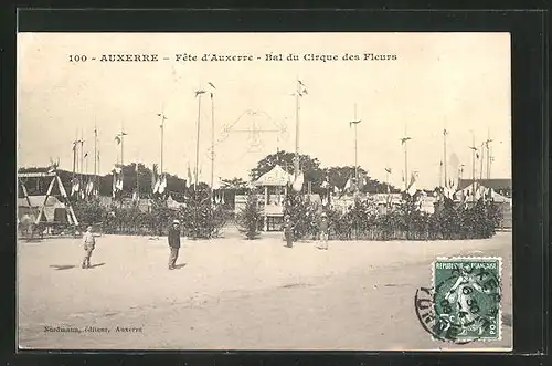 AK Auxerre, Fete d`Auxerre, Bal du Cirque des Fleurs