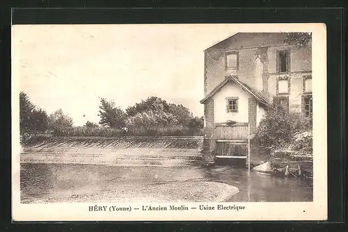 AK Héry, L`Ancien Moulin, Usine Electrique