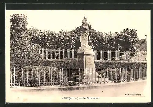 AK Héry, Le Monument