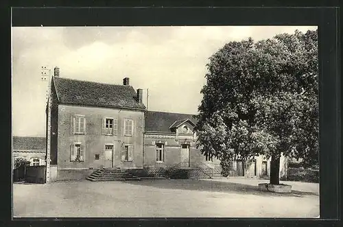 AK Diges, Place de la Mairie