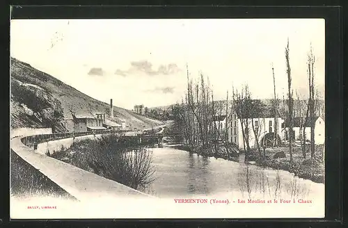 AK Vermenton, Les Moulins et le Four à Chaux