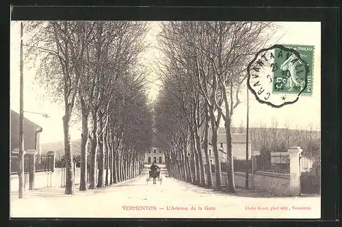 AK Vermenton, L`Avenue de la Gare