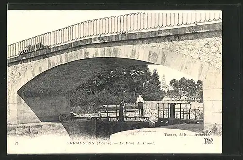 AK Vermenton, Le Pont du Canal