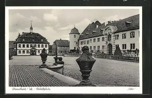 AK Wiesentheid, Schlossplatz