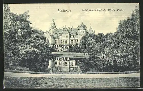 AK Bückeburg, Palais Ihrer Hoheit der Fürstin-Mutter