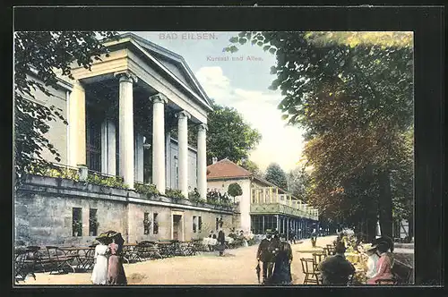 AK Bad Eilsen, Kursaal und Allee