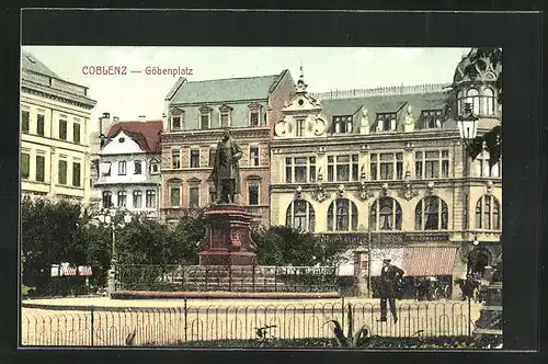 AK Coblenz, Göbenplatz