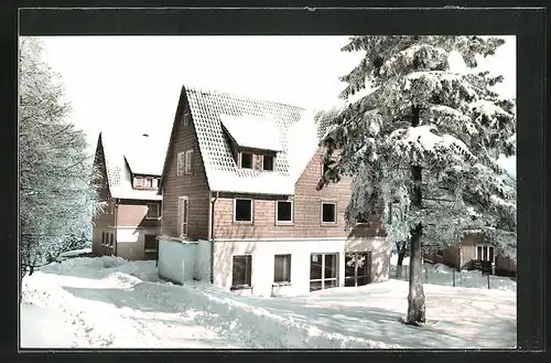 AK Hahnenklee / Harz, Ev. Müttergenesungsheim Haus Tannenhof, Triftstrasse 24