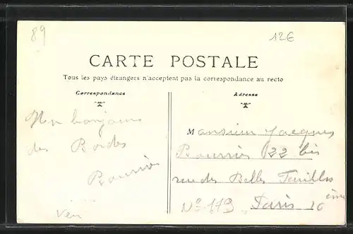 AK Les Bordes, Vue Generale