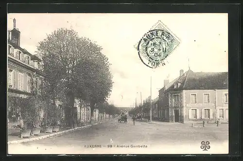 AK Auxerre, Avenue Gambetta