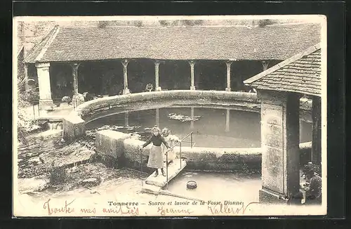 AK Tonnerre, Source et lavoir de la Fosse Dionne